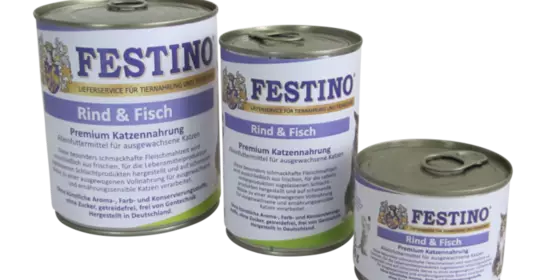 Festino Premium Katzenmenü Rind und Fisch ansehen