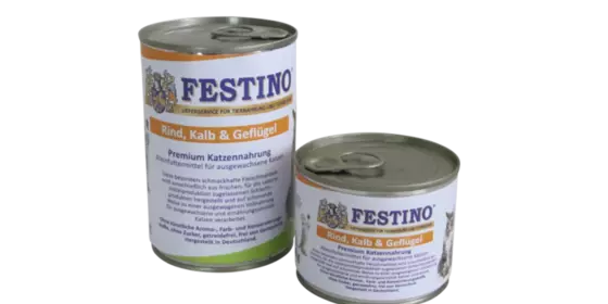 Festino Premium Katzenmenü Rind, Kalb und Geflügel ansehen