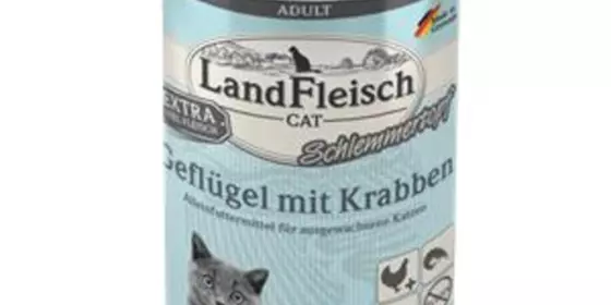 Landfleisch Cat Adult Schlemmertopf mit Geflügel & Krabben 400 g ansehen