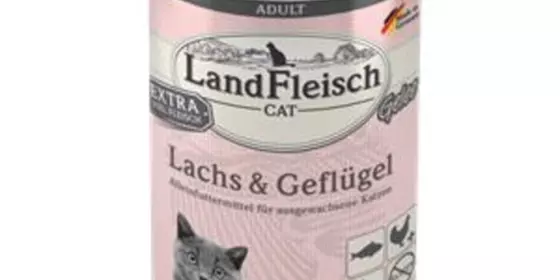 Landfleisch Cat Adult Gelee mit Lachs & Geflügel 400 g ansehen