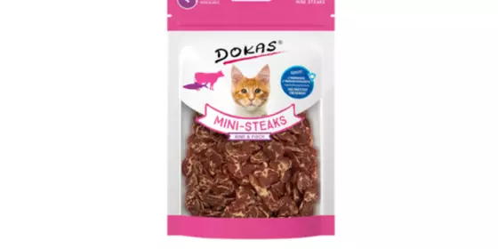 Dokas Cat Mini-Steaks Rind + Fisch 25g ansehen