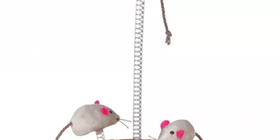 Trixie Mouse Family auf Federn ansehen