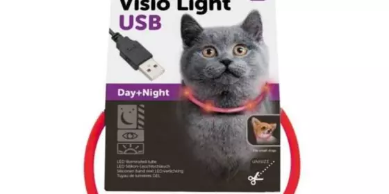 Karlie Visio Light Cat LED-Schlauch mit USB - Rot ansehen